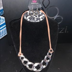 Necklace and earrings